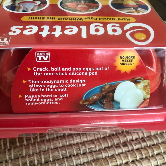 As Seen On TV Egglettes New In Package Kitchen Gadget - Picture 3 of 5